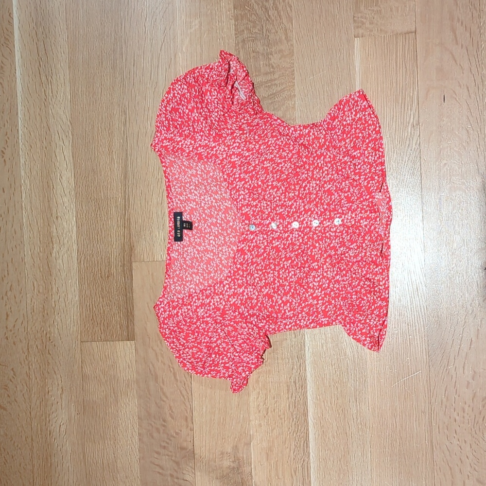 Cute red blouse